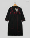 Shop Premium Summer Kurti by KARIGARI | Preloved Branded Clothes | Black Lawn | Womens | OTS Thrift Store Karachi Pakistan