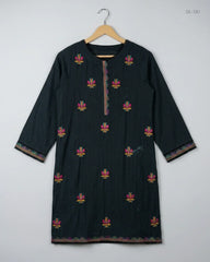 UK Imported secondhand Summer Kurti - CUT LABEL brand, Black Lawn, Premium condition, for Womens - Online Thrift Store Islamabad Pakistan