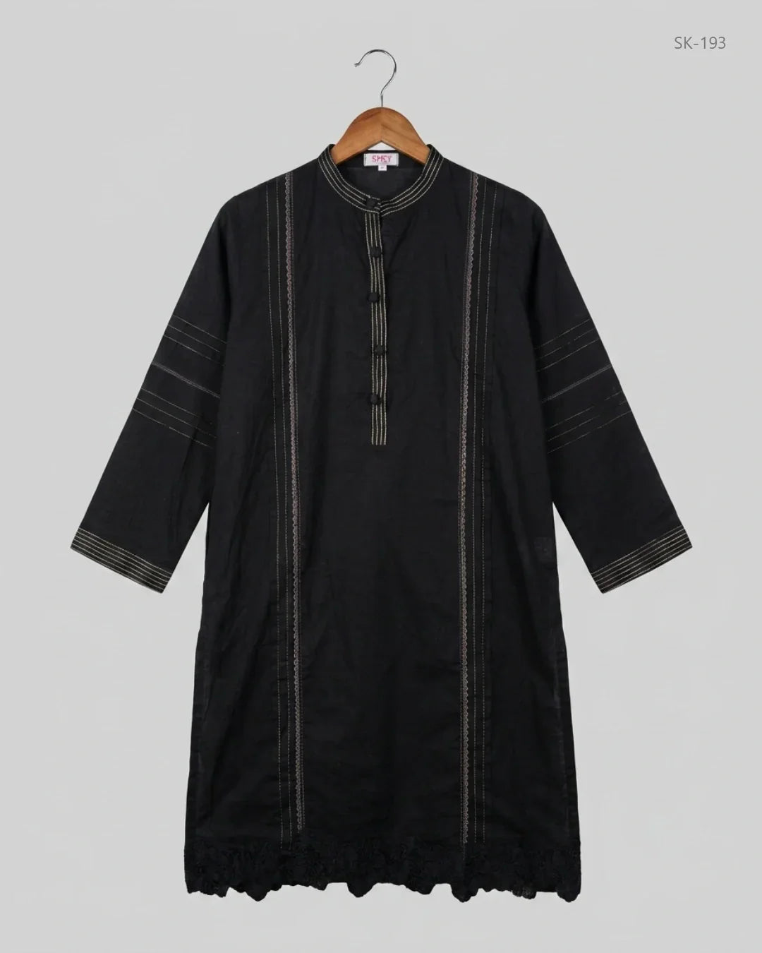 Premium Condition Summer Kurti | Preloved STYLO | Black Lawn | Thrift Shop for Womens Karachi Pakistan | OTS