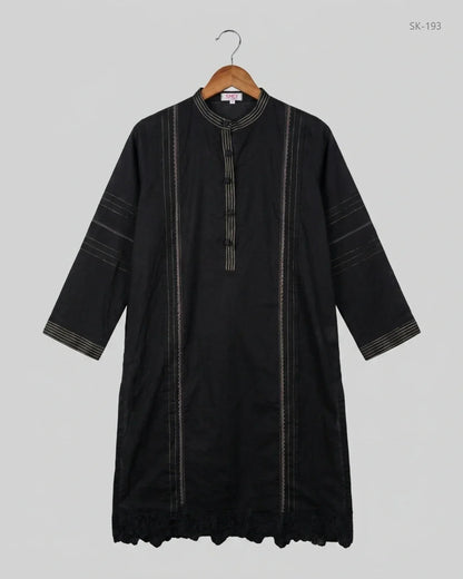 Premium Condition Summer Kurti | Preloved STYLO | Black Lawn | Thrift Shop for Womens Karachi Pakistan | OTS