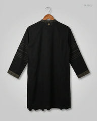 Buy Premium Summer Kurti in Black Lawn by STYLO for Womens | OTS Thrift Store Pakistan