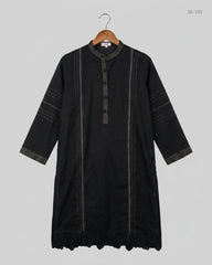 Premium Condition Summer Kurti | Preloved STYLO | Black Lawn | Thrift Shop for Womens Karachi Pakistan | OTS