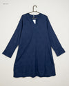 Shop Excellent Summer Kurti by ETHNIC | Preloved Branded Clothes | Navy Blue cotton | Womens | OTS Thrift Store Islamabad Pakistan