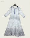 Premium Condition Summer Kurti | Preloved CUT LABEL | White Lilan | Thrift Shop for Womens Karachi Pakistan | OTS