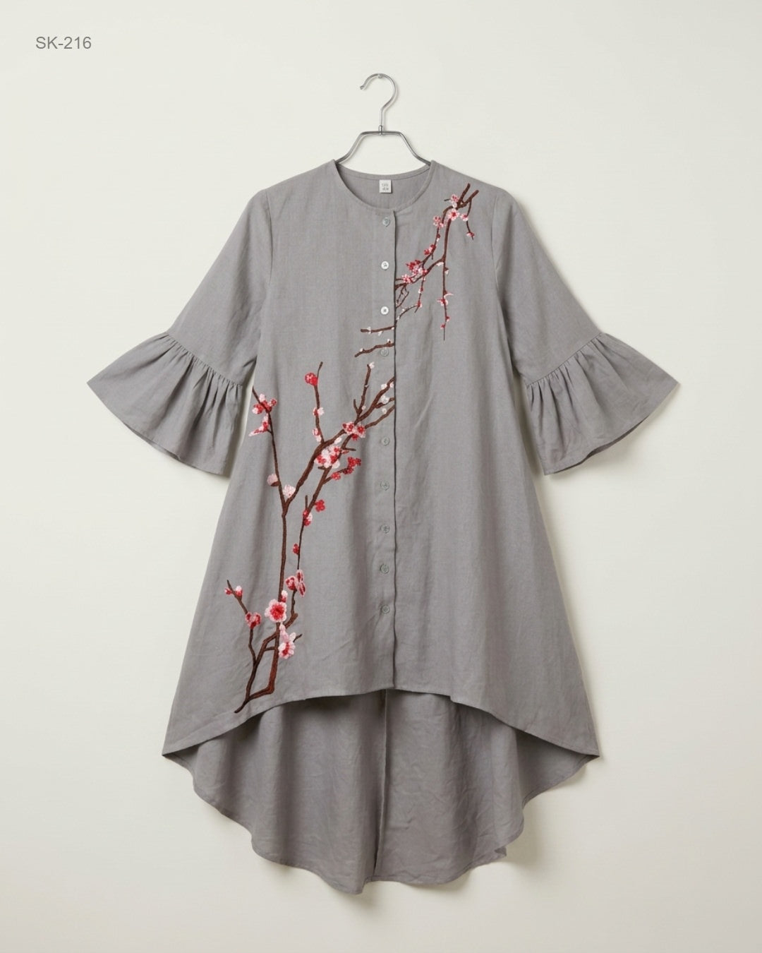 Summer Kurti | CUT LABEL | Preloved Branded | Brown Khaddar | Premium | OTS Thrift Store Karachi Pakistan