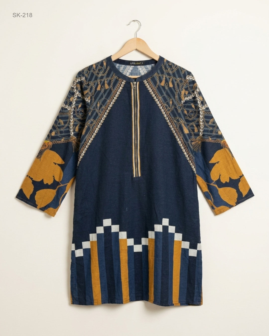 Premium Plus Condition Summer Kurti | Preloved LIME LIGHT | Multi KHADDAR | Thrift Shop for Womens Peshawar Pakistan | OTS