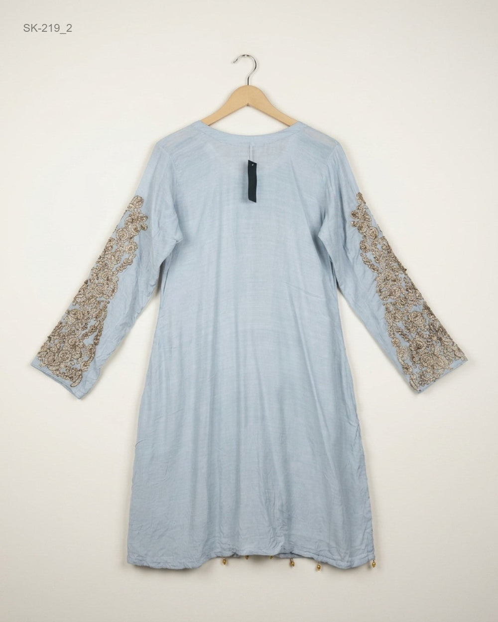 Buy Excellent Summer Kurti in Grey soft cotton by CUT LABEL for Womens | OTS Thrift Store Pakistan
