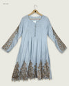 UK Imported secondhand Summer Kurti - CUT LABEL brand, Grey soft cotton, Excellent condition, for Womens - Online Thrift Store Lahore Pakistan
