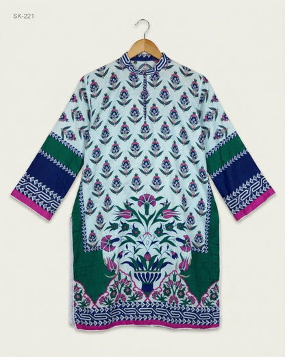 Summer Kurti | CUT LABEL | Preloved Branded | Multi Khadhar | Premium | OTS Thrift Store Lahore Pakistan