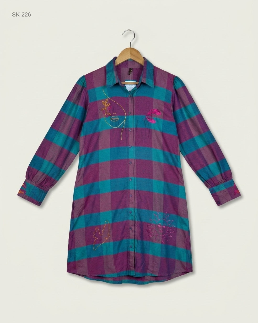 UK Imported secondhand Summer Kurti - PEPPERLAND brand, Multi Cotton, Excellent condition, for Womens - Online Thrift Store Peshawar Pakistan