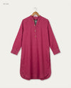 Summer Kurti | KHAADI | Preloved Branded | Pink Cotton | Premium | OTS Thrift Store Karachi Pakistan