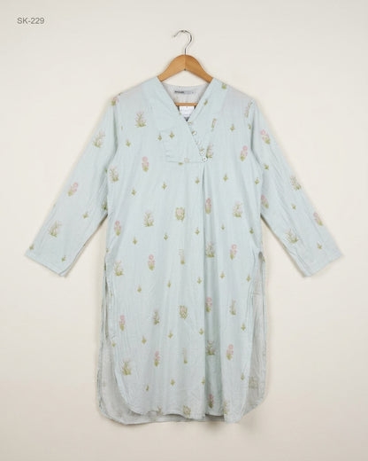 Secondhand Branded Summer Kurti by KHAADI, Multi Cotton fabric, Excellent condition, for Womens - Online Thrift Shop Lahore Pakistan