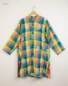 Shop Premium Summer Kurti by KHAADI | Preloved Branded Clothes | Multi Cotton | Womens | OTS Thrift Store Lahore Pakistan