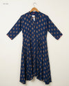 Shop Premium Summer Kurti by SADEE | Preloved Branded Clothes | Blue LILAN | Womens | OTS Thrift Store Karachi Pakistan