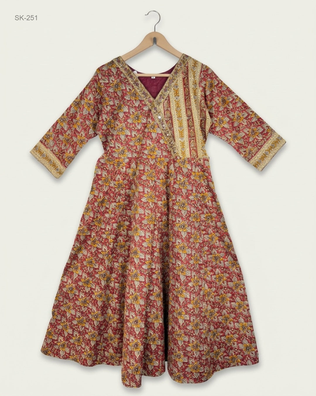 UK Imported secondhand Summer Kurti - CUT LABEL brand, Multi Cotton, Premium condition, for Womens - Online Thrift Store Karachi Pakistan