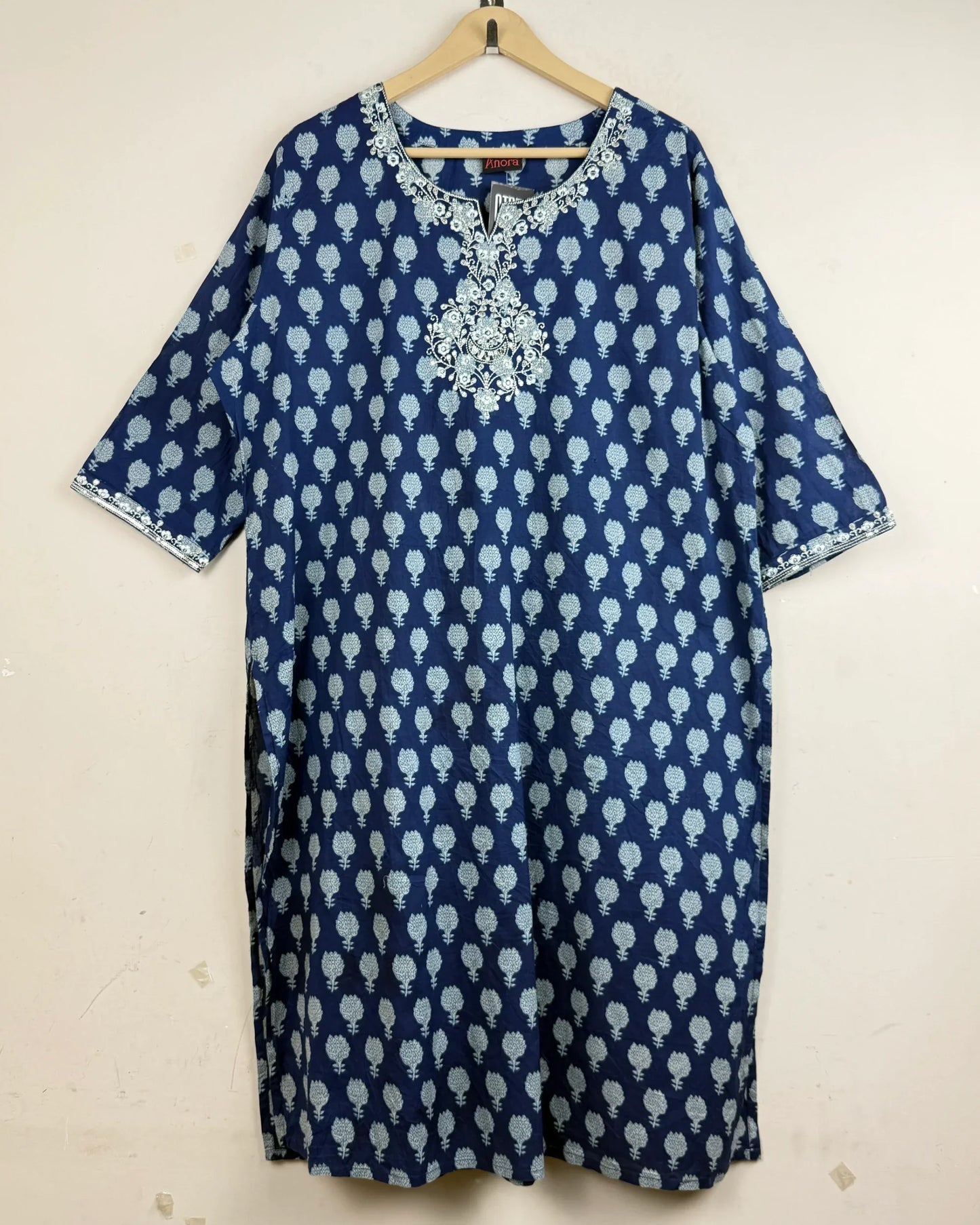 Premium Condition Summer Kurti | Preloved Anora | Blue Lawn | Thrift Shop for Lahore Pakistan | OTS