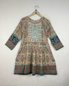 UK Imported secondhand Summer Kurti - Cut Label brand, MULTI LAWN, Premium condition, for - Online Thrift Store Lahore Pakistan