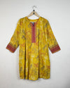 Premium Condition Summer Kurti | Preloved Cut Label | Yellow LAWN | Thrift Shop for Karachi Pakistan | OTS