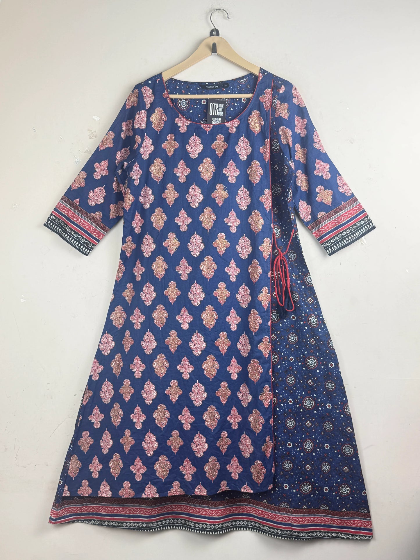 Premium Condition Summer Kurti | Preloved Melange | Blue Lawn | Thrift Shop for Women Islamabad Pakistan | OTS