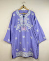 Shop Premium Summer Kurti by KHAADI | Preloved Branded Clothes | Violet Cotton | | OTS Thrift Store Karachi Pakistan