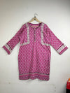 UK Imported secondhand Summer Kurti - Unknow brand, Ruby lawn, Premium condition, for Women - Online Thrift Store Karachi Pakistan