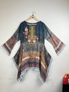 Secondhand Branded Summer Kurti by Simrans, Multi Cotton fabric, Excellent condition, for Women - Online Thrift Shop Islamabad Pakistan