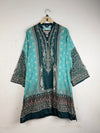 Preloved Premium Summer Kurti by SAPPHIRE, Teal Lawn for Women - OTS Thrift Shop Lahore Pakistan