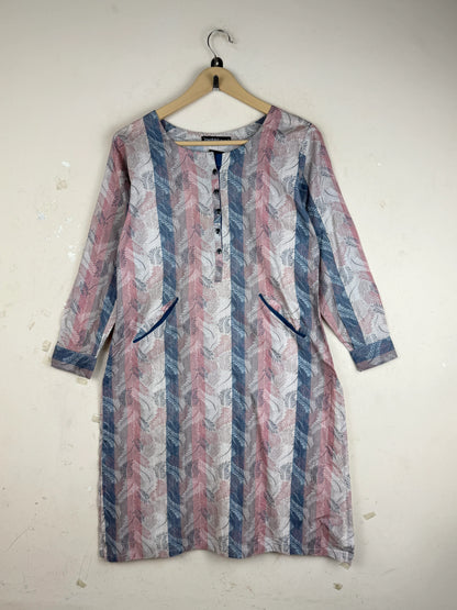 Premium Condition Summer Kurti | Preloved Tawalvlal | Multi Lawn | Thrift Shop for Women Peshawar Pakistan | OTS
