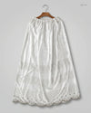 Secondhand Branded Women's skirts by CUT LABEL, White SILK fabric, Premium condition, for - Online Thrift Shop Peshawar Pakistan