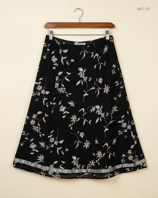 Premium Condition Women's skirts | Preloved CUT LABEL | Black Polyester | Thrift Shop for Womens Peshawar Pakistan | OTS
