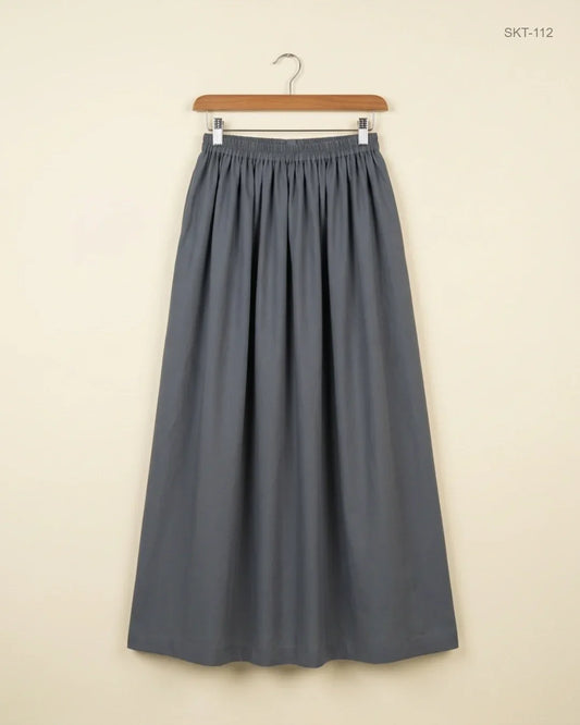 Secondhand Branded Women's skirts by CUT LABEL, Grey Polyester fabric, Premium condition, for Womens - Online Thrift Shop Peshawar Pakistan