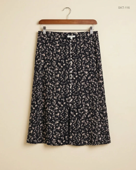 Premium Condition Women's skirts | Preloved Monsoon | DarkBlue Cotton | Thrift Shop for Womens Peshawar Pakistan | OTS