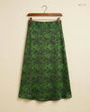 Premium Condition Women's skirts | Preloved Ange | Green Polyester | Thrift Shop for Womens Lahore Pakistan | OTS