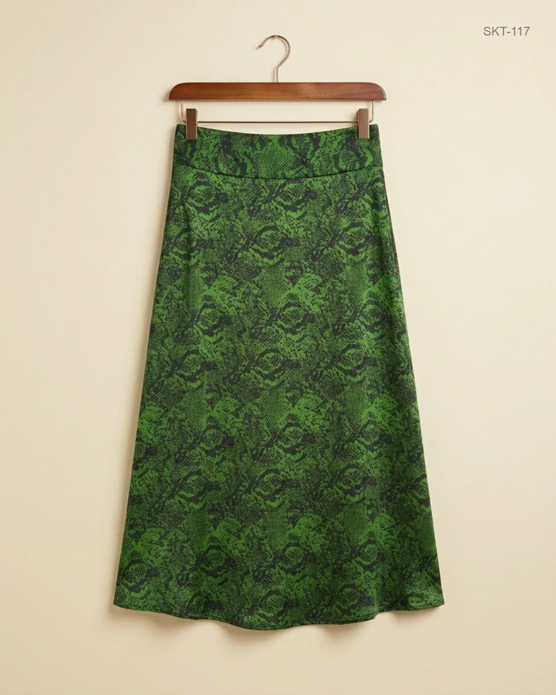 Premium Condition Women's skirts | Preloved Ange | Green Polyester | Thrift Shop for Womens Lahore Pakistan | OTS