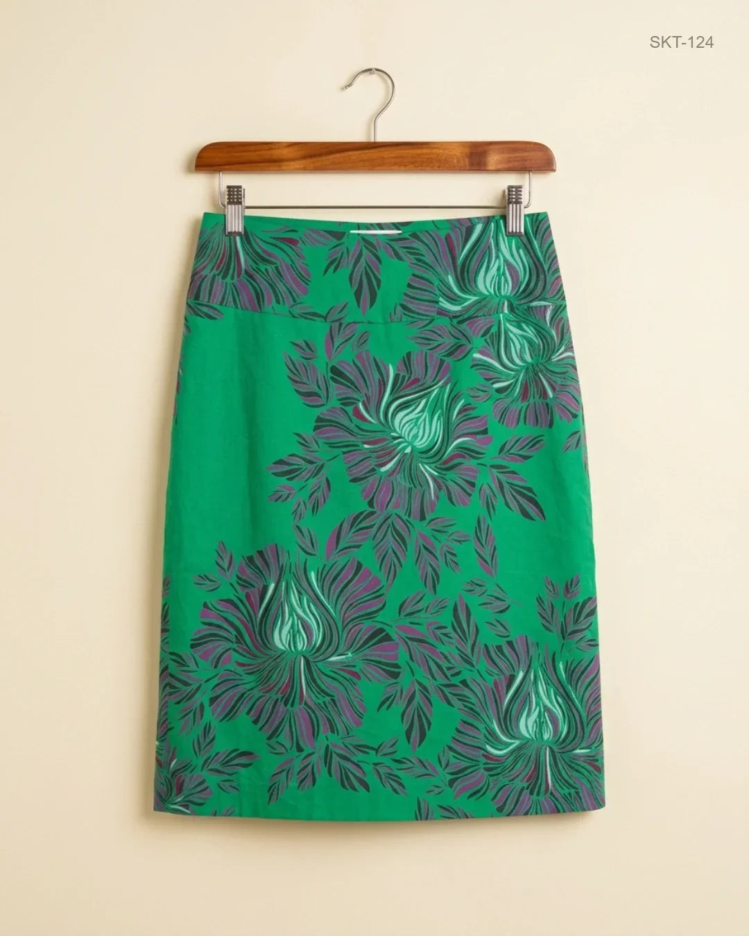 Women's skirts | Monsoon | Preloved Branded | Green Cotton | Premium | OTS Thrift Store Lahore Pakistan