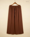 Preloved Premium Women's skirts by CUT LABEL, Brown Polyester for Womens - OTS Thrift Shop Karachi Pakistan