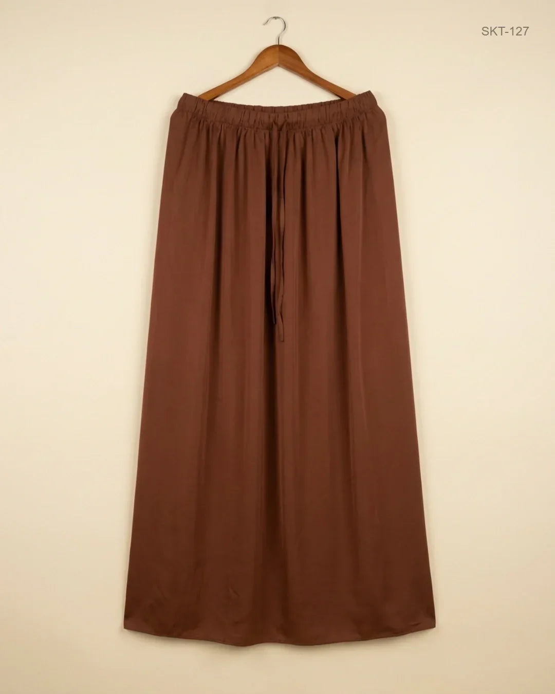 Preloved Premium Women's skirts by CUT LABEL, Brown Polyester for Womens - OTS Thrift Shop Karachi Pakistan