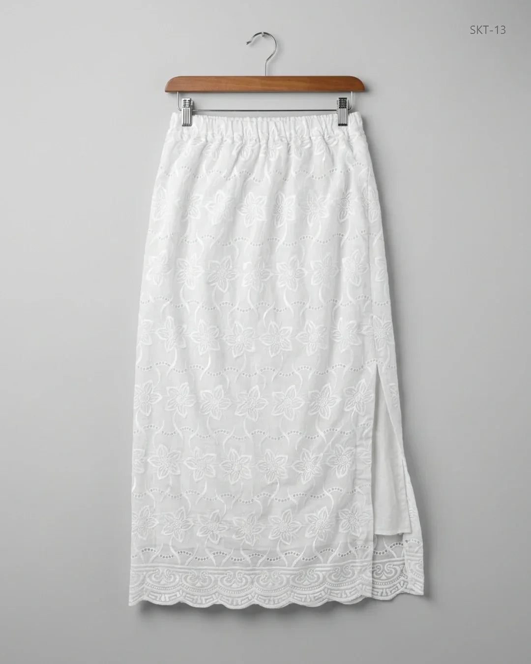 Women's skirts | CUT LABEL | Preloved Branded | White Cotton | Premium | OTS Thrift Store Islamabad Pakistan