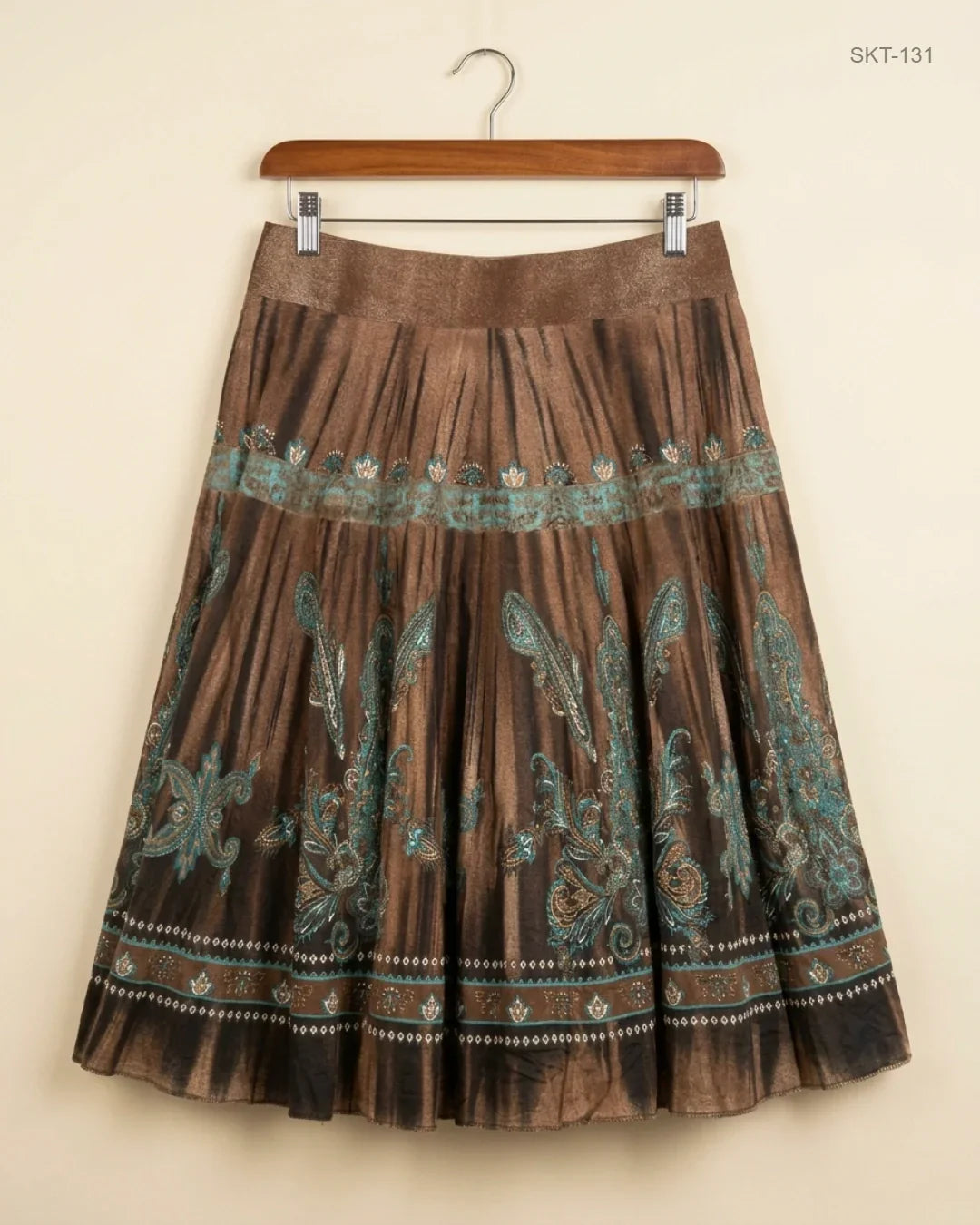 Premium Condition Women's skirts | Preloved PURE & NATURAL | Brown Cotton | Thrift Shop for Womens Karachi Pakistan | OTS