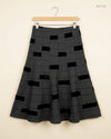 UK Imported secondhand Women's skirts - PHASE EIGHT brand, Black Cotton, Premium condition, for Womens - Online Thrift Store Lahore Pakistan