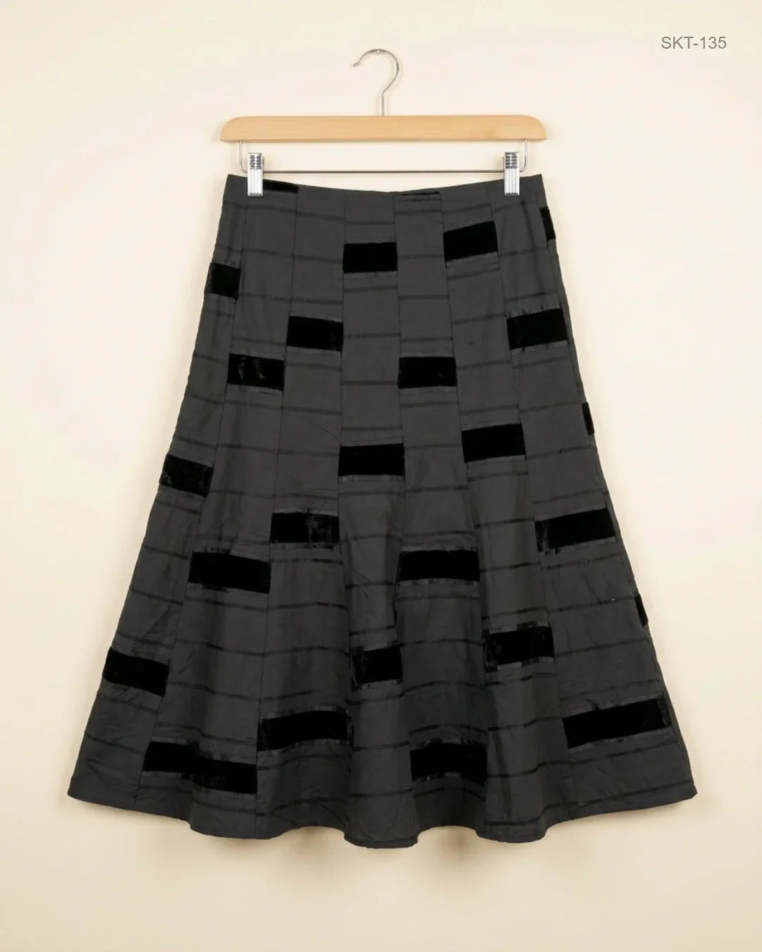 UK Imported secondhand Women's skirts - PHASE EIGHT brand, Black Cotton, Premium condition, for Womens - Online Thrift Store Lahore Pakistan