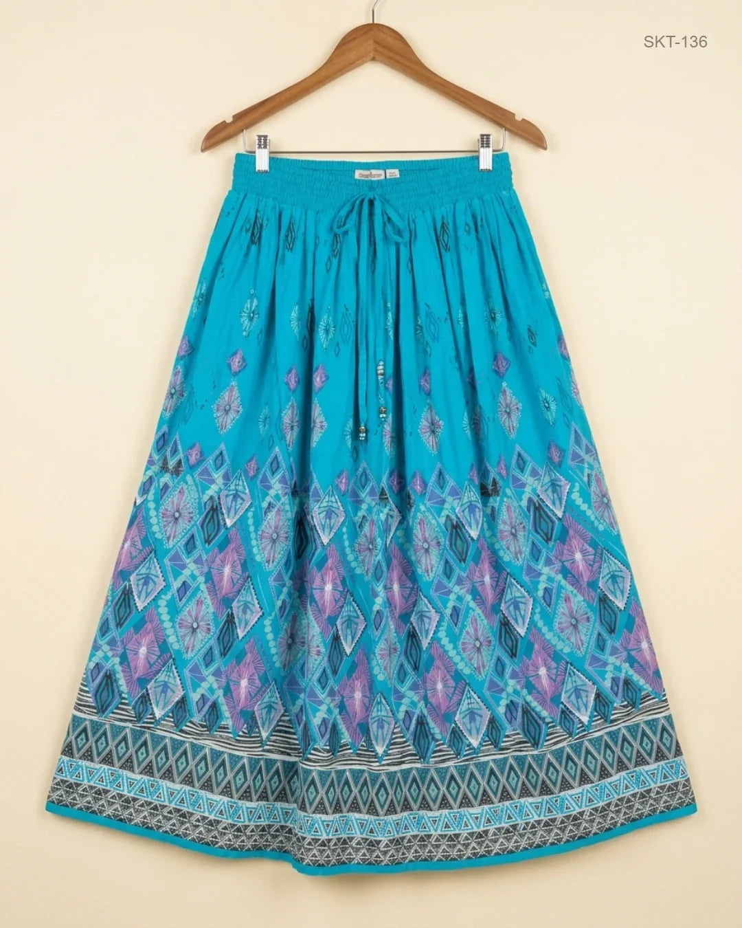 Women's skirts | Papaya | Preloved Branded | Blue Cotton | Premium | OTS Thrift Store Lahore Pakistan