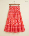 Secondhand Branded Women's skirts by LIPSY, Red Cotton fabric, Premium condition, for Womens - Online Thrift Shop Karachi Pakistan