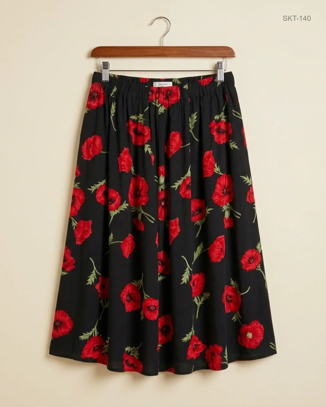 Secondhand Branded Women's skirts by CUT LABEL, Black Viscose fabric, Premium condition, for Womens - Online Thrift Shop Karachi Pakistan