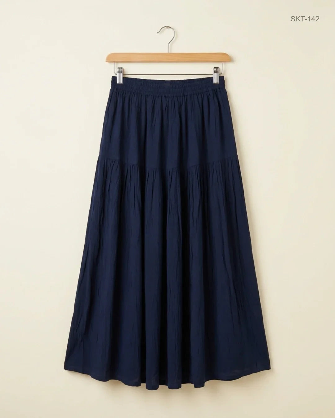 Premium Condition Women's skirts | Preloved CUT LABEL | Blue Polyester | Thrift Shop for Womens Lahore Pakistan | OTS