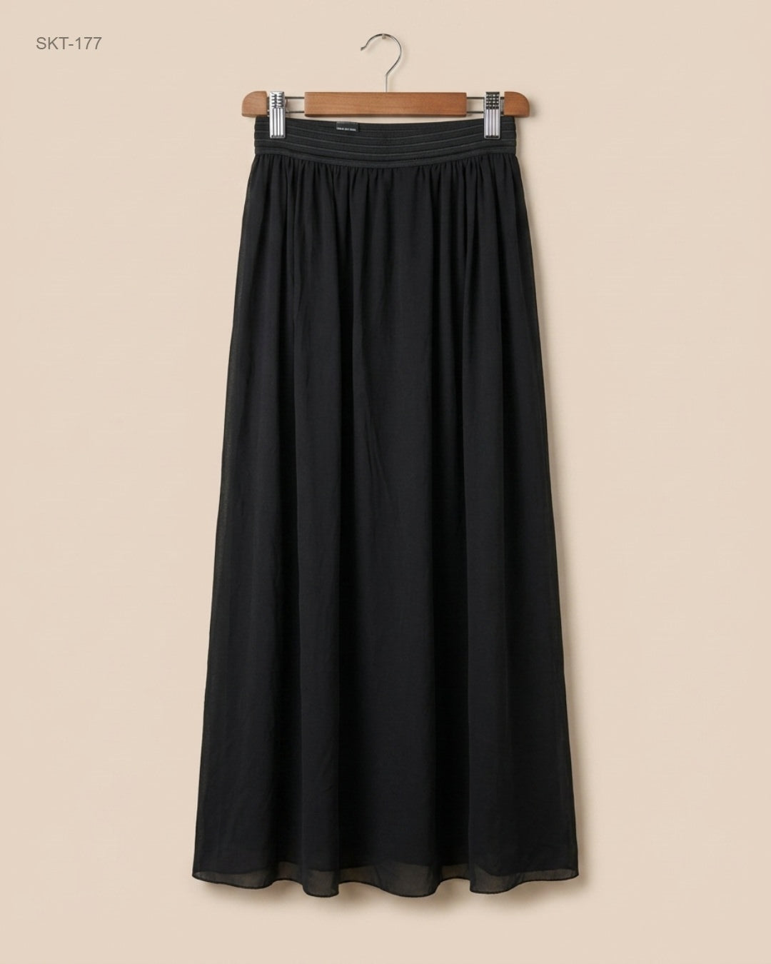 Preloved Premium Women's skirts by CUT LABEL, Black Polyester for Womens - OTS Thrift Shop Lahore Pakistan