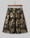 UK Imported secondhand Women's skirts - LUXE brand, Black Cotton, Premium Plus condition, for - Online Thrift Store Karachi Pakistan