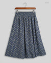 UK Imported secondhand Women's skirts - Laura Ashley brand, Blue Cotton, Premium condition, for - Online Thrift Store Islamabad Pakistan