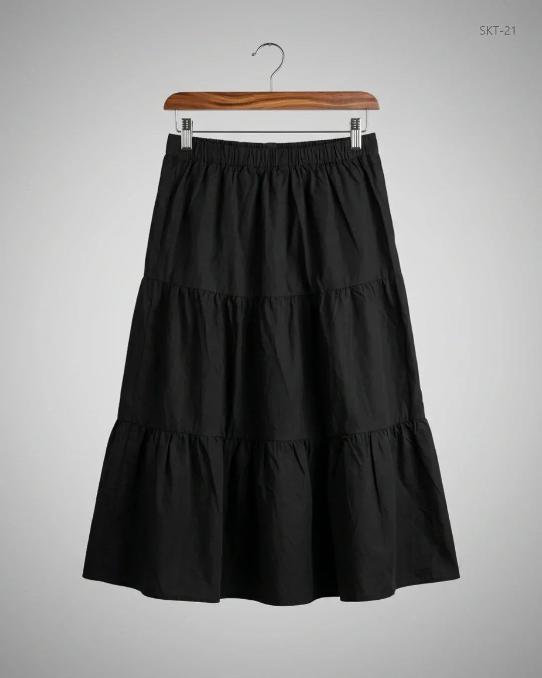 UK Imported secondhand Women's skirts - H&M brand, Black Cotton, Premium condition, for - Online Thrift Store Peshawar Pakistan
