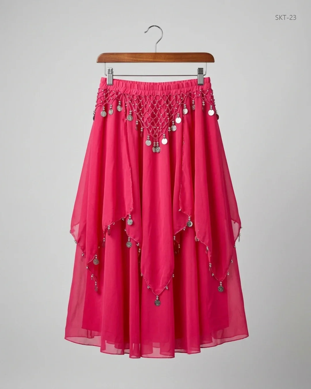 Women's skirts | CUT LABEL | Preloved Branded | Pink Polyester | Premium | OTS Thrift Store Islamabad Pakistan